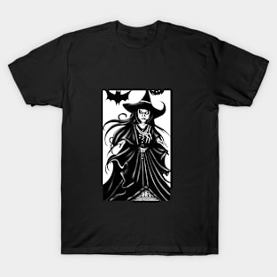 Halloween spooky witch T-Shirt